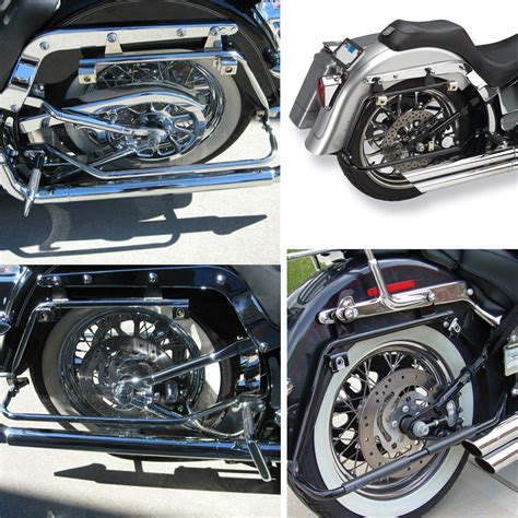 softail saddle bag brackets